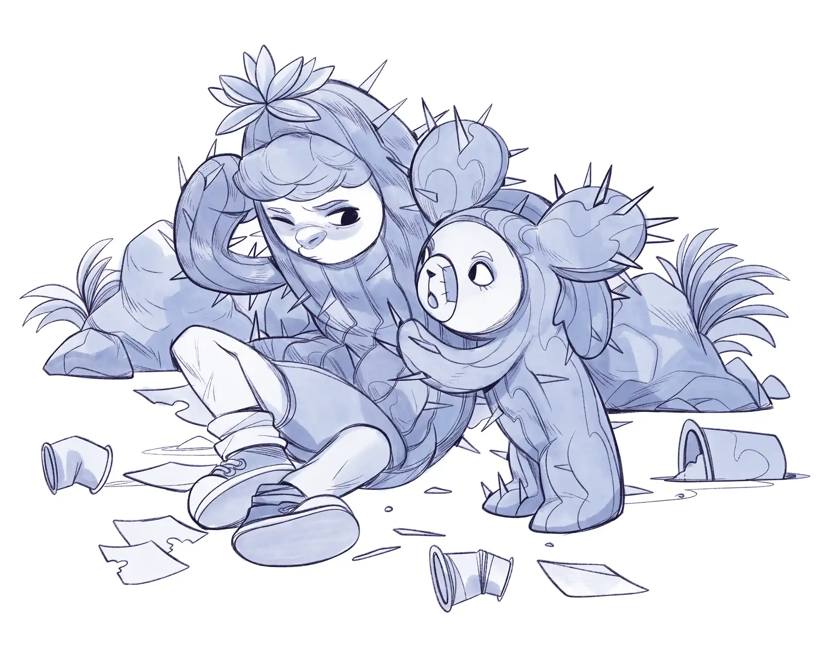 Firecurl in the Ghost Park – Excerpt